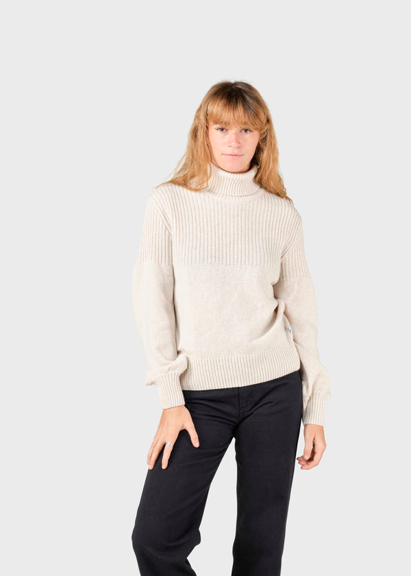 Klitmøller Collective ApS Svale knit Knitted sweaters Pastel sand