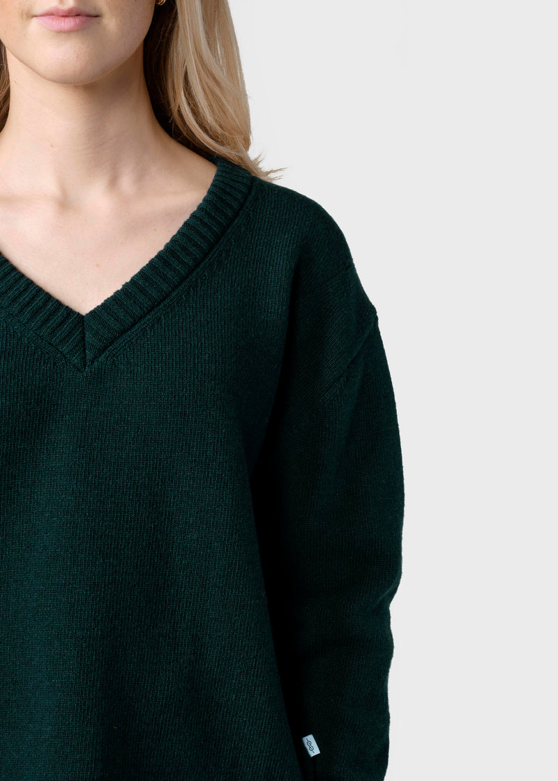 Klitmøller Collective ApS Tammi knit  Knitted sweaters Moss Green