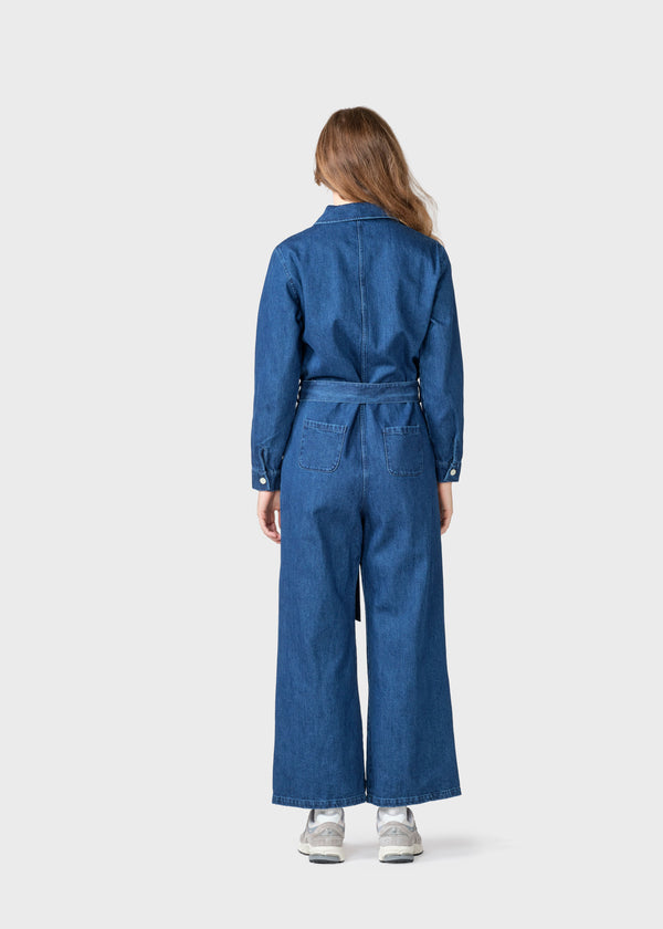 Klitmøller Collective ApS Taylor jumpsuit Jumpsuits Dark blue stonewash