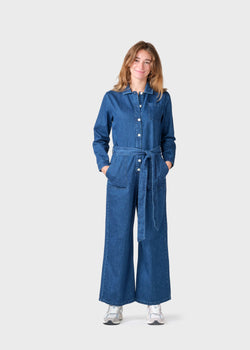 Klitmøller Collective ApS Taylor jumpsuit Jumpsuits Dark blue stonewash