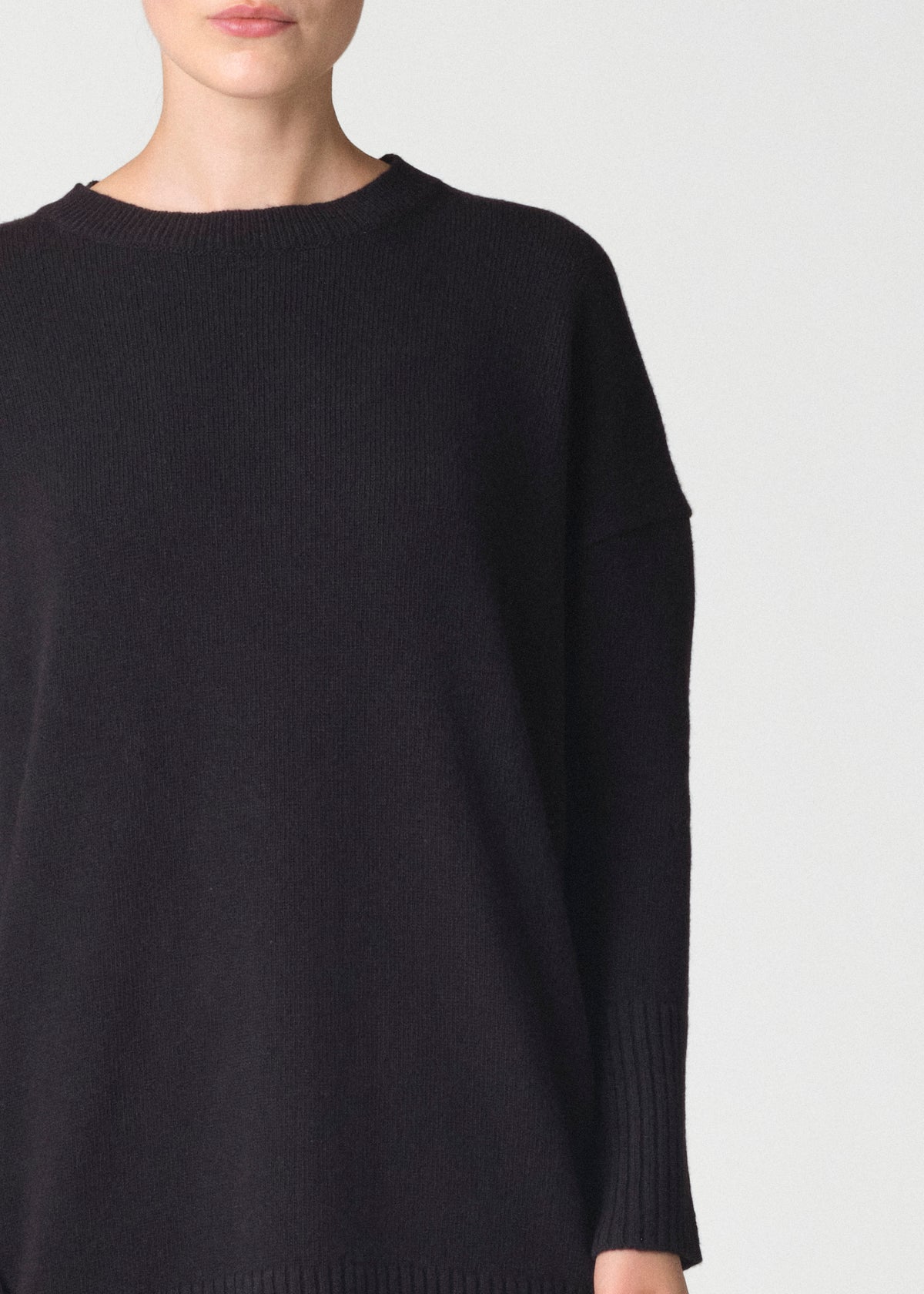 Klitmøller Collective ApS Thea Knit dress Knitted sweaters Black