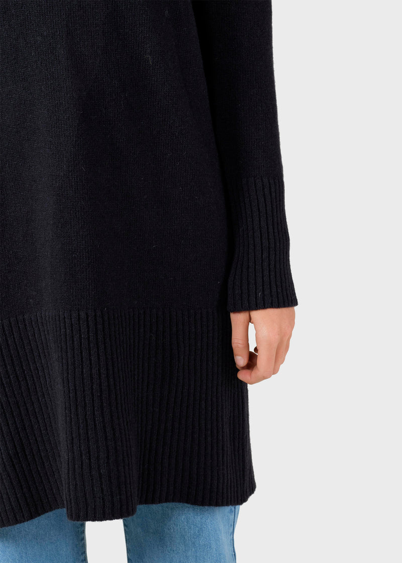 Klitmøller Collective ApS Thea Knit dress Knitted sweaters Black