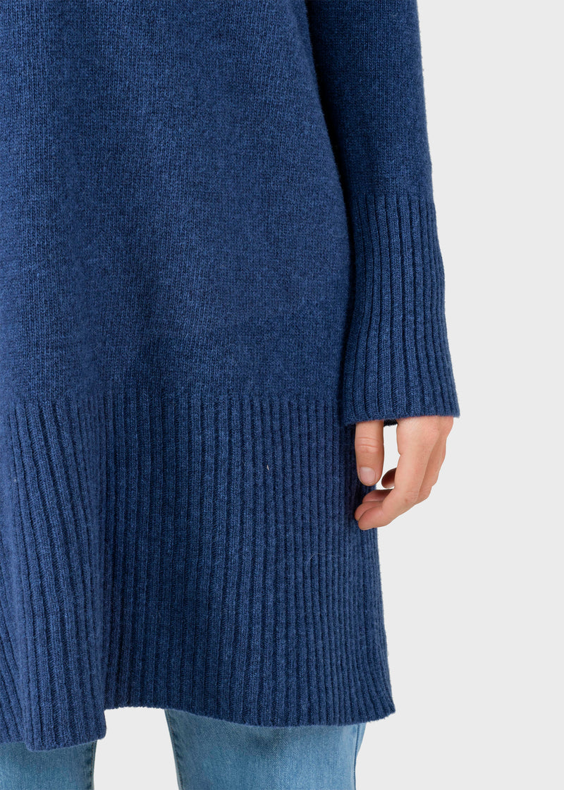 Klitmøller Collective ApS Thea Knit dress Knitted sweaters Deep blue