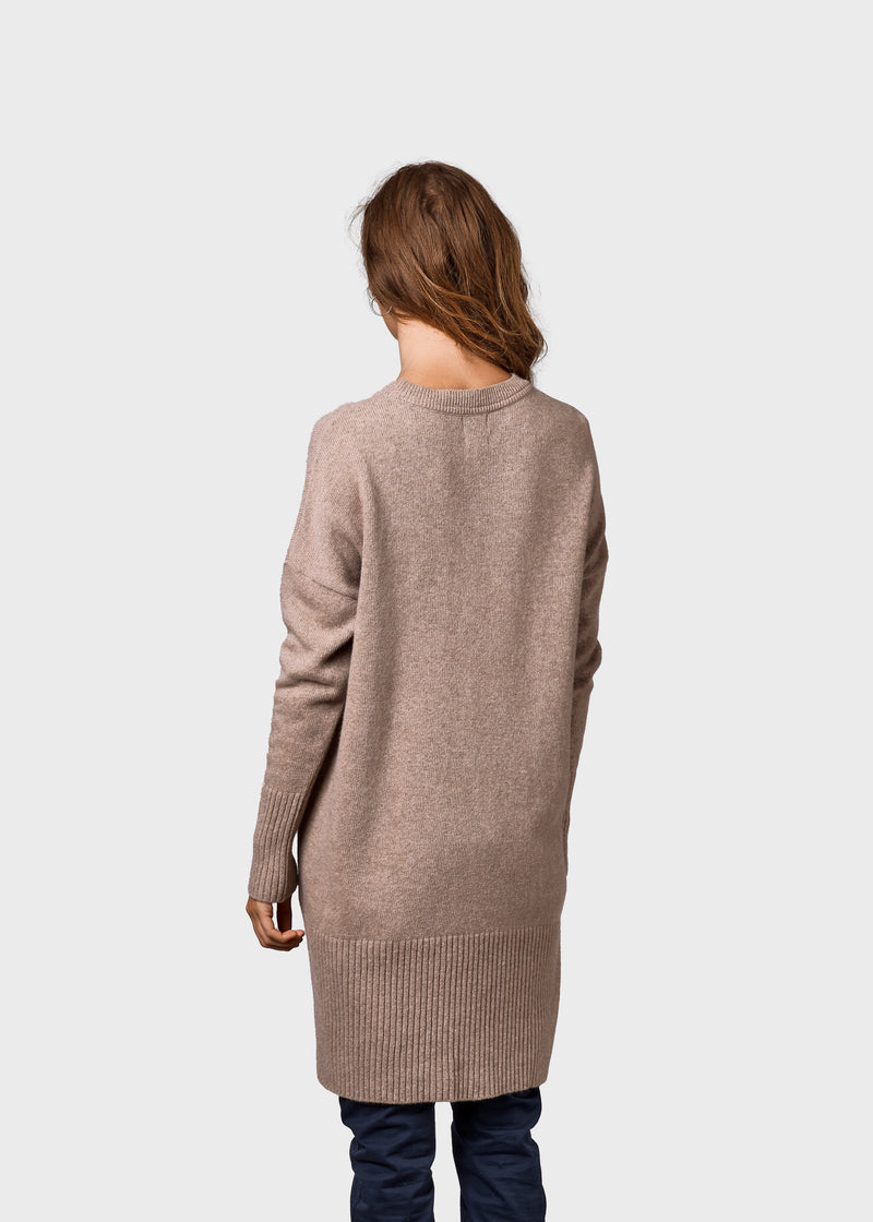 Klitmøller Collective ApS Thea Knit dress Knitted sweaters Sand