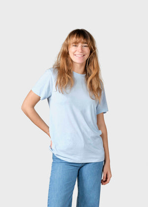 Klitmøller Collective ApS Thelma tee T-Shirts Light blue