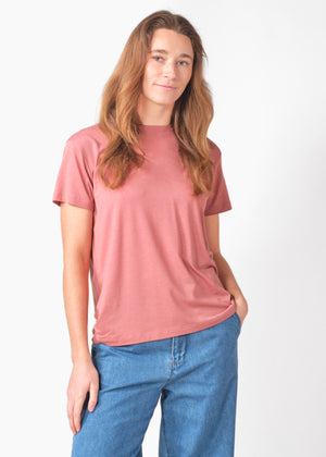 Klitmøller Collective ApS Thelma tee OCS T-Shirts Faded rose