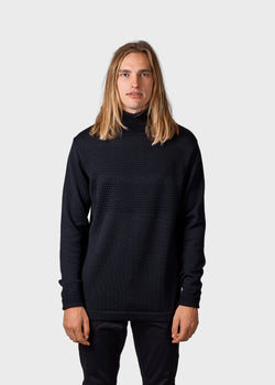 Klitmøller Collective ApS Thorvald knit Knitted sweaters Black