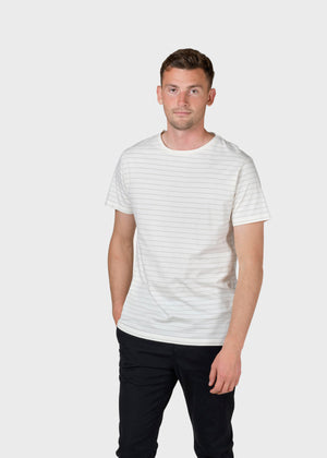 Klitmøller Collective ApS  Tom tee T-Shirts Cream/sage