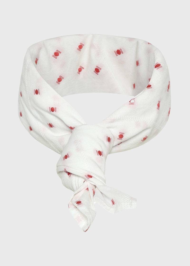 Klitmøller Collective ApS Tracy scarf Accessories White/red
