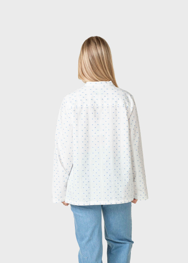Klitmøller Collective ApS Tracy shirt Shirts White/light blue
