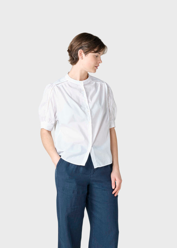 Klitmøller Collective ApS Trine shirt  Shirts White