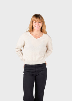 Klitmøller Collective ApS Vanessa knit  Knitted sweaters Pastel sand