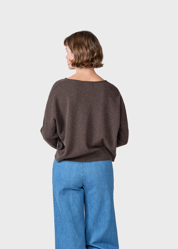 Klitmøller Collective ApS Vanessa knit  Knitted sweaters Taupe