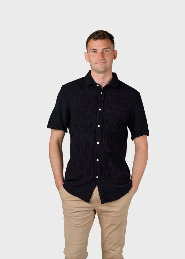 Klitmøller Collective ApS Vendel shirt  Shirts Black