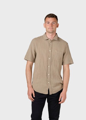 Klitmøller Collective ApS Vendel shirt  Shirts Sand