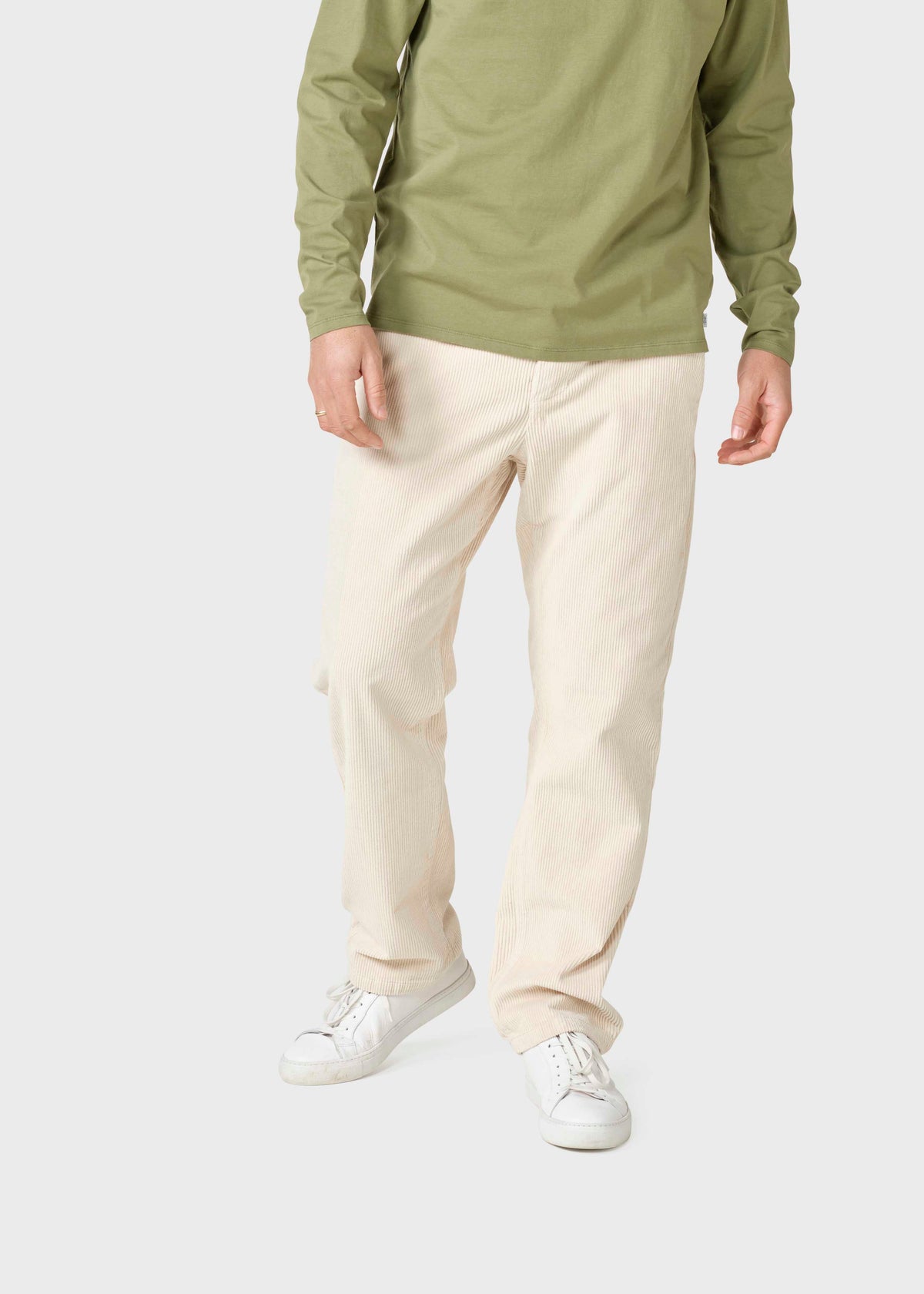 Klitmøller Collective ApS West cord pants Pants Pastel sand