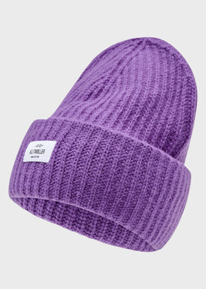 Klitmøller Collective ApS Wide rib beanie Beanies Lilac