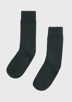 Klitmøller Collective ApS Wool sock Socks Olive