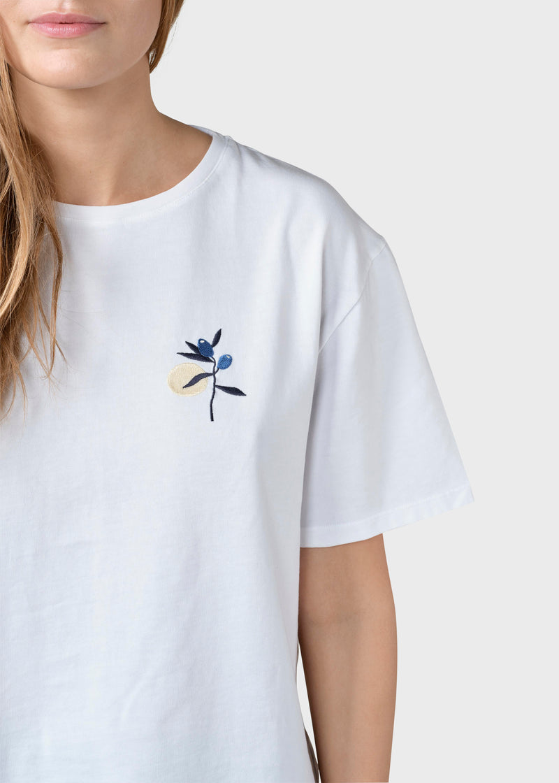 Klitmøller Collective ApS Hope tee T-Shirts White/blue