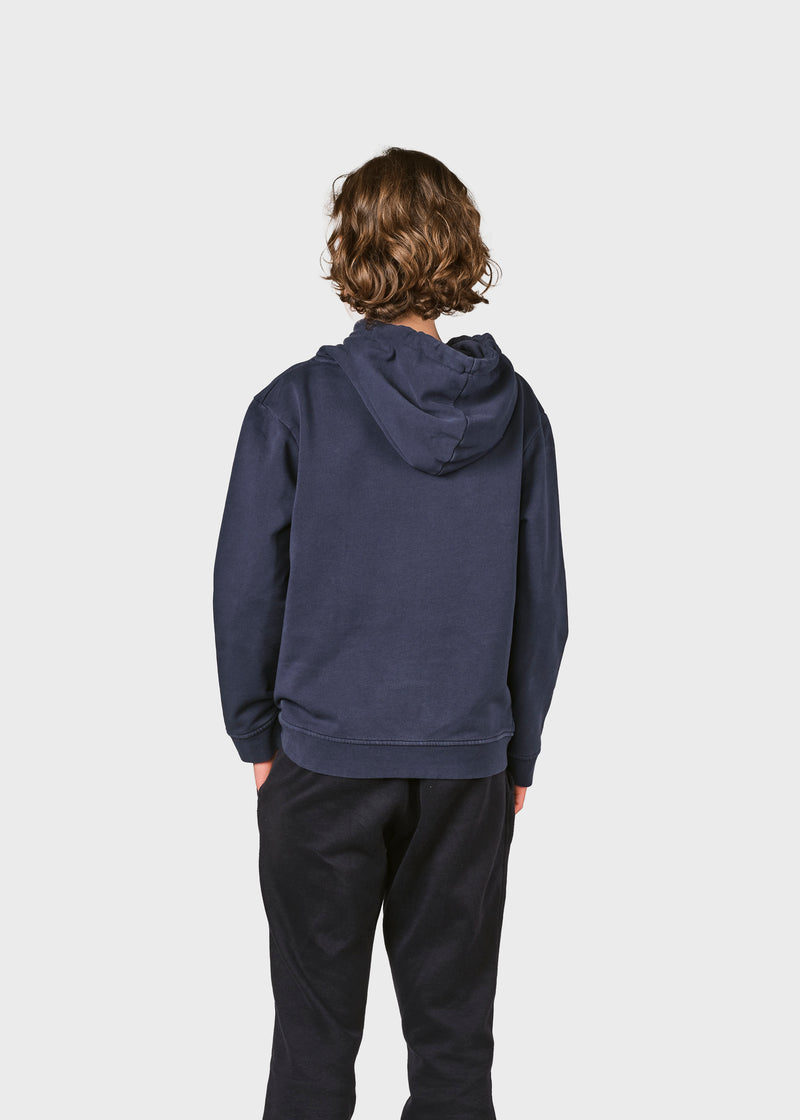 Klitmøller Collective ApS Kids logo eye hoodie Sweatshirts Navy