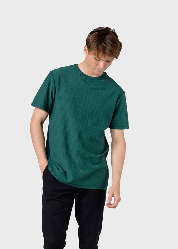 Klitmøller Collective ApS Lauge tee T-Shirts Moss Green