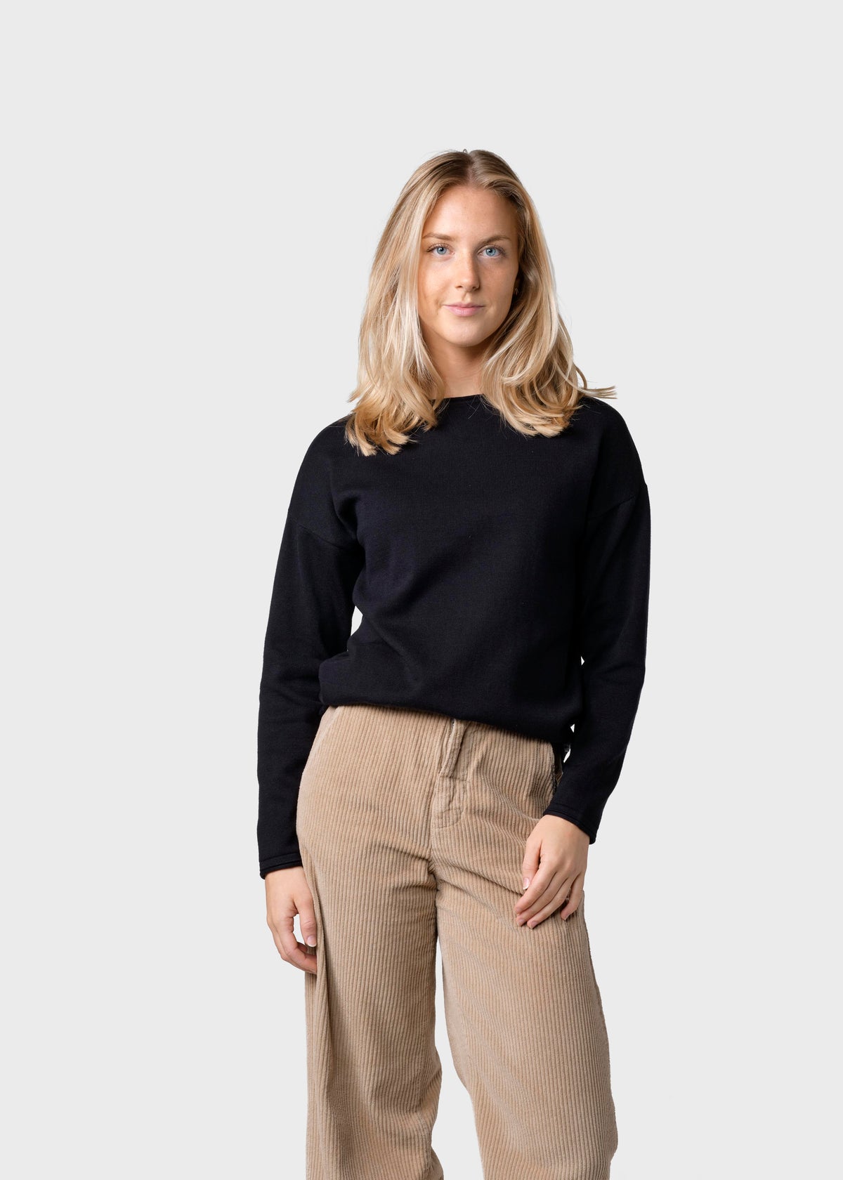 Klitmøller Collective ApS Patricia knit Knitted sweaters Black