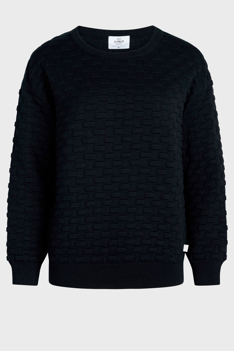 Klitmøller Collective ApS Pammi knit  Knitted sweaters Navy