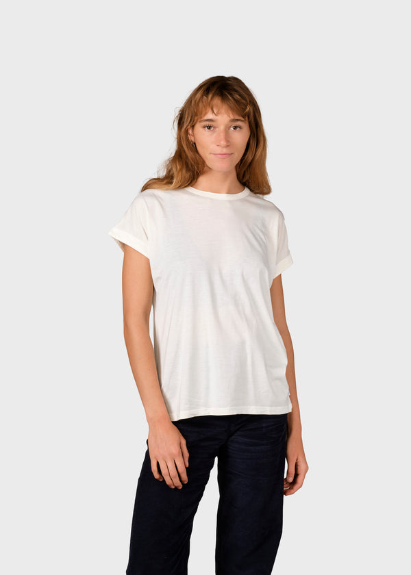 Klitmøller Collective ApS Sigrid tee T-Shirts Cream