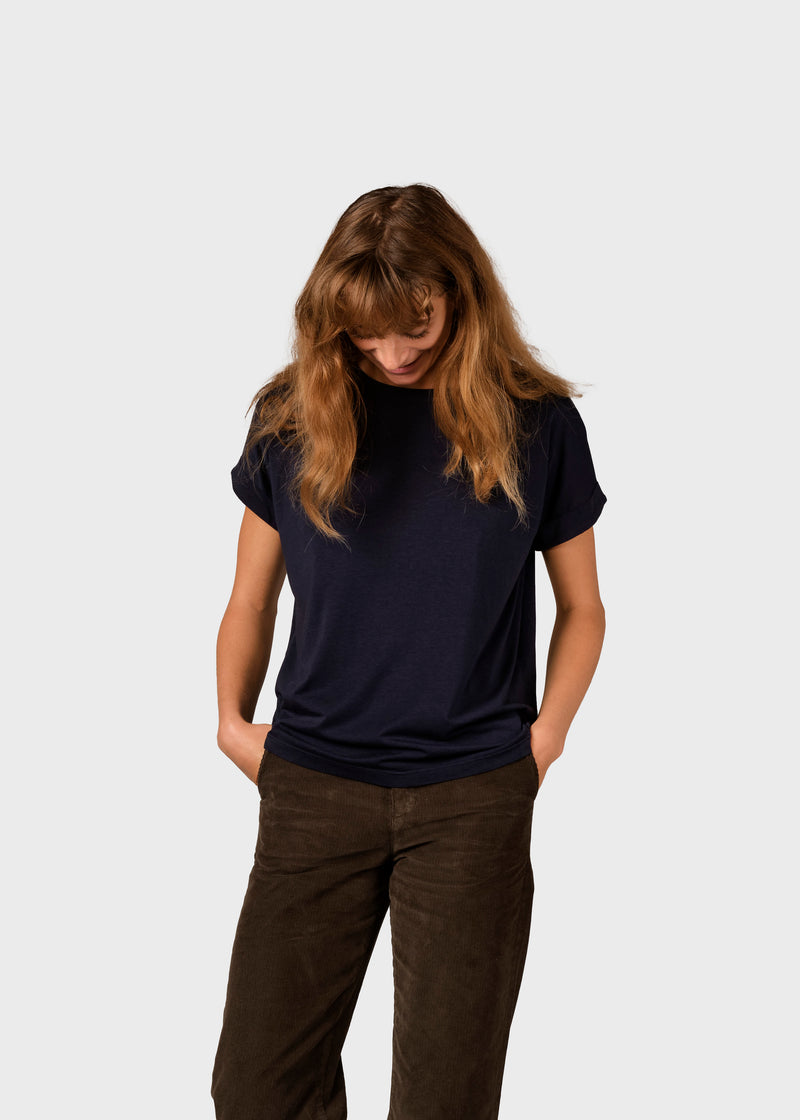 Klitmøller Collective ApS Sigrid tee T-Shirts Navy